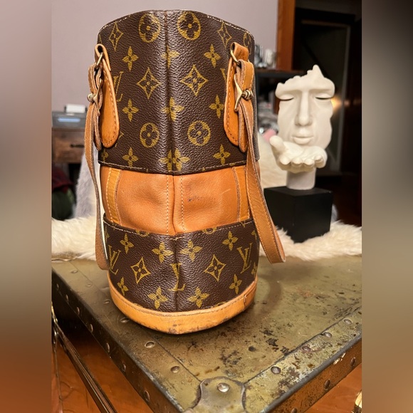 RARE Vintage Louis Vuitton 1970’s bucket bag - Picture 4 of 12